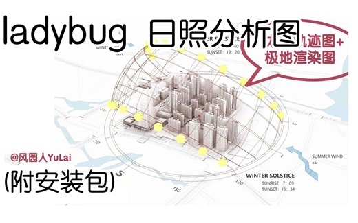【讲解】ladybug日照分析图思路及软件应用
