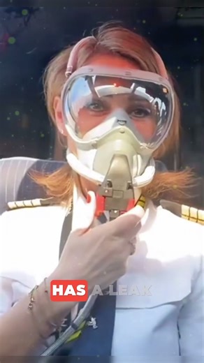 Instant Action Oxygen Mask Ensuring Pilot Safety