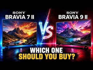 Sony Bravia 7 II vs 9 II: Which One Should You Actually Buy?
