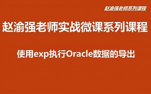【赵渝强老师】使用exp执行Oracle数据的导出