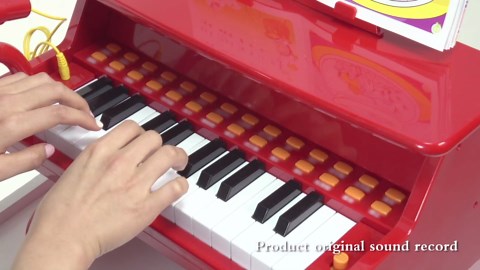 Kids Keyboard Piano for Kids - Upgraded Red Digital Musical Keyboard Piano Instrument Toys for 2 3 4 5 6 7 Years Old Beginners Educational Instruments Birthday Gift for Girls and Boys