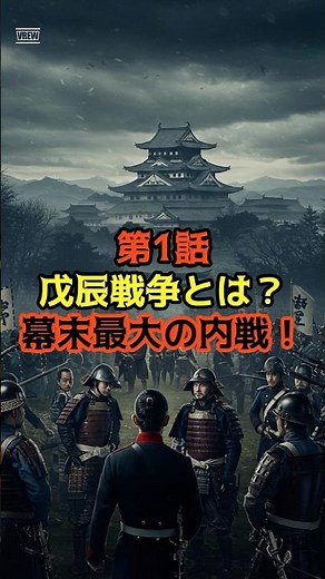 第1話「戊辰戦争とは？幕末最大の内戦！」 #歴史 #日本史 #明治維新