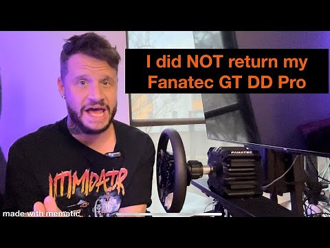 FANATEC GT DD PRO VS THRUSTMASTER T598