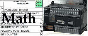 Omron CP1H PLC – Math Instructions