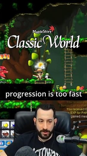 classic world leveling speed #maplestory