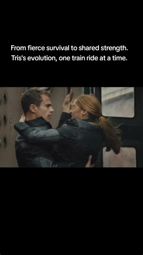 Divergent: Tris's evolution, one train ride at a time