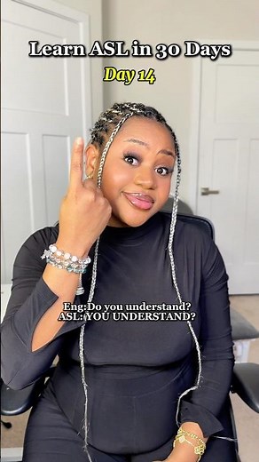 Learn ASL in 30 days - Day 14| Beginner friendly.#asl