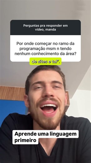 Por onde começar a programar do zero? | #shorts