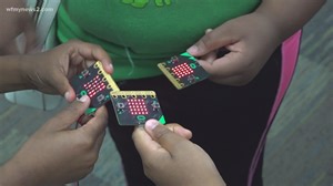 Getting students excited for careers in STEM through coding