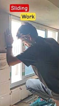 🔥sliding windows work 90 mm 🔥#steel #almunium #upvc #birdtrend