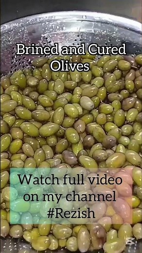 How to Brine and Cure Olives at Home