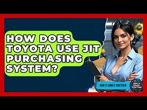 How Does Toyota Use JIT Purchasing System? - How It Comes Together