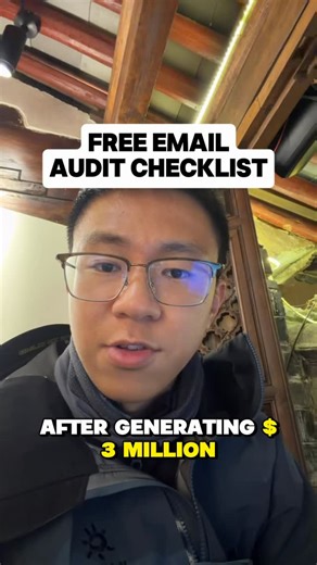 Bor Feng | DTC Email Marketing on Instagram: "How to fix your email marketing for good - email audit checklist #emailmarketing"