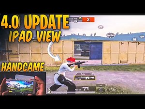 IPAD VIEW 4.1 UPDATE PUBG MOBILE🥶IPAD VIEW IN ANDROID PHONE 📞 PUBG IPAD VIEW