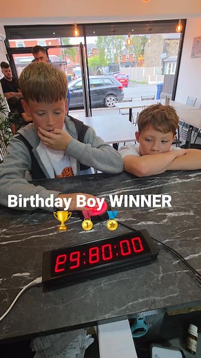157K views · 2.3K reactions | Birthday boy WINNER  磊  #challenge #foodchallenge #BeatTheBUZZer #pizza #food #preston #funnyreels #foryouシ #winner | Rico's Preston - Wood Fired Pizza | Facebook