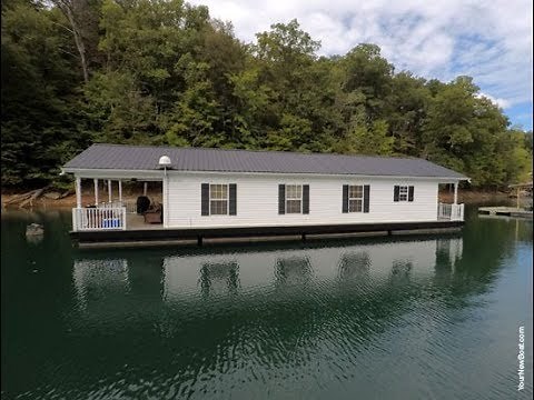 20 x 48 Floating Cabin (Approx 960sqft) For Sale ON Norris Lake TN - SOLD!