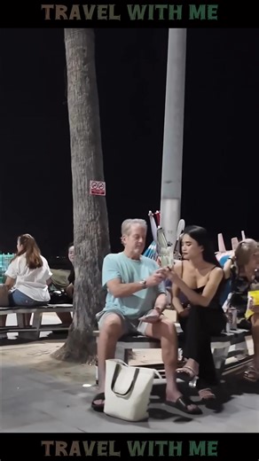 Wednesday midnight beach walk Pattaya October 2025 #nightlife #enjoy #trending #pattaya #travel #ThailandTrip #ThailandNews | Travel with me