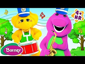 Let's Get Creative and Make Music | Arts and Crafts for Kids | Barney the Dinosaur