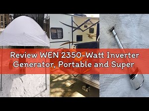 Review WEN 2350-Watt Inverter Generator, Portable and Super Quiet with Fuel Shut-Off (56235i)