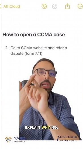 How to open up a CCMA case!