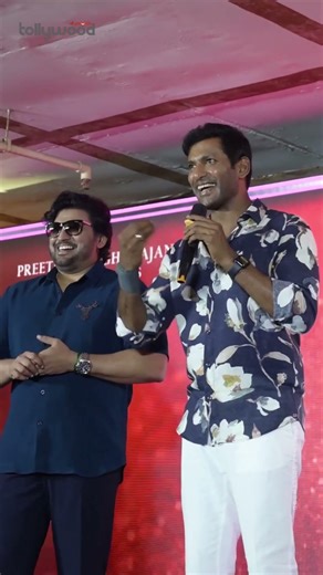 Hero #Vishal at Prashanth's Birthday Celebration & #Ranjan Movie Title Launch Event