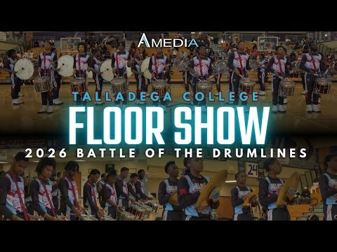 Talladega College Floor Show | 2026 Stonecrest Battle Of The Drumlines | 4K 🔥🎥🎬‼️