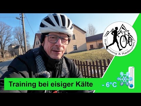 Training bei eisiger Kälte