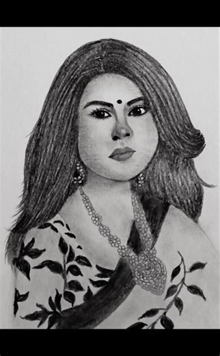 #beautiful woman face drawing #how to draw a girl face