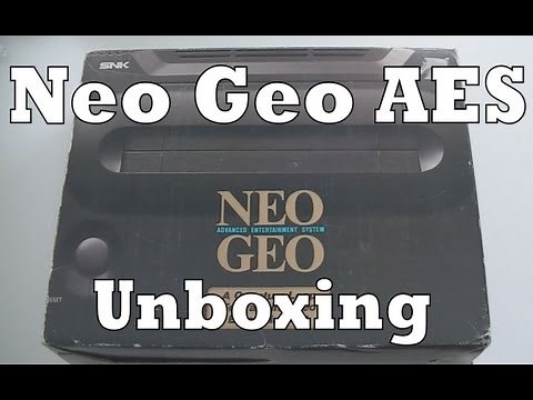 Neo Geo AES Console Unboxing & Review SNK Playmore