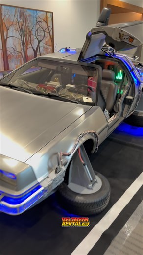 2.6K views · 177 reactions | Delorean Time Machine Hover mode available exclusively via DeloreanRental.com  you won’t find a more amazing set up than this! | Delorean Rental | Facebook