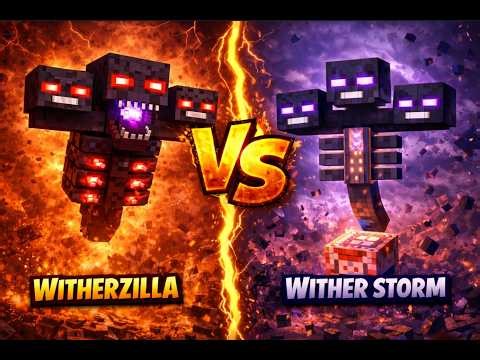 Wither Storm Vs Witherzilla Remake