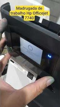 HP Officejet 7740 Printer, up all night, installed Bulk Ink system, see how it's turning out