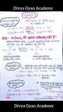 HX Reaction In Haloalkane - Puri Process Samjhayi #chemistryhelp #tutorial
