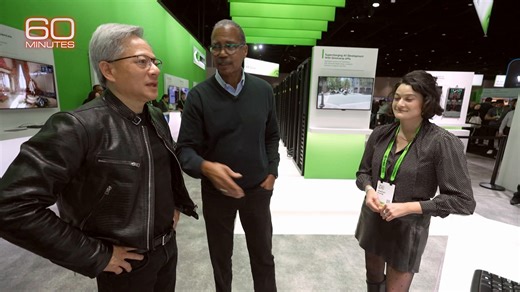 AI that will be able to predict the weather 3,000 times faster than a supercomputer and a program that turns a text prompt into a virtual movie set. These are just two of the applications for AI-powered by Nvidia’s technology. https://cbsn.ws/3JB7FRA | 60 Minutes