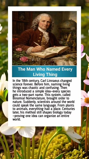The Man Who Named Every Living Thing