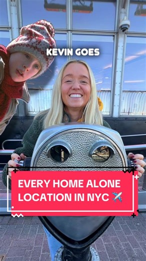 Every Home Alone movie location in New York City 👀 All the famous places Kevin visits in Home Alone from a cheese pizza at the Plaza Hotel to the Rockefeller. What’s your favourite Christmas Film? #whattowatch #newyorkcity #HomeAlone #CheeseSlice