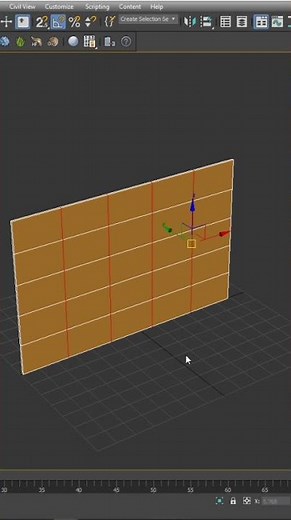 DAY 8/100 3D PANNEL #3dsmax #3d #shorts #trending #learning #vray #3dmodeling #3danimation