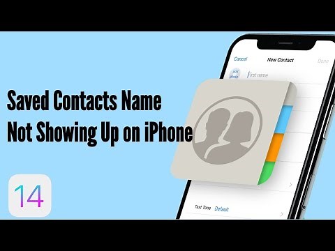 Saved Contacts Name Not Showing Up on iPhone in iOS 14.4 [Fixed]