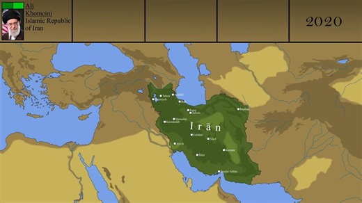 The Entire History of Iran: Every Year - Brilliant Maps