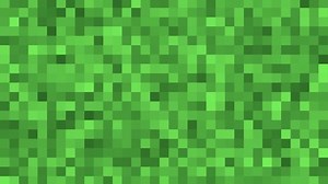 Animated green pixel background. Squares pattern background.