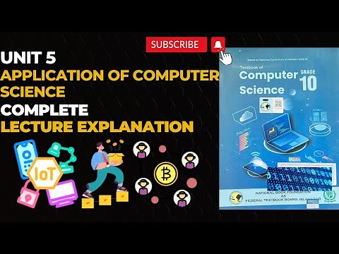 Class 10 Computer Science Unit 5 | Applications of Computer Science | Complete Lecture Explanation