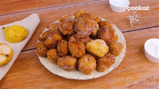 Soft and Irresistible Pear Fritters