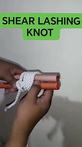 SHEAR LASHING KNOT Part 4 | Crisostomo Bilaro
