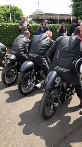 1973 Seeley G50 500, 1965 10 AJS 7R 350 and 1959 Manx Norton 500 warming-up in the assembly area at Goodwood prior to going out. Video by Alex Rollings. Instagram: @motofilmer Thanks to Goodwood for having us along on the day. @theclassicmotorcyclechannel @motofilmer @fosgoodwood RST#FOS #festivalofspeed #goodwoodfos #goodwoodfestivalofspeed #classicmotorcycle #classicbike #motorcycle #motorbikeclassic #classicmotorcycleracing #retromotorcycle #retromoto #fos2022 #classicnorton #nortonclassic #a