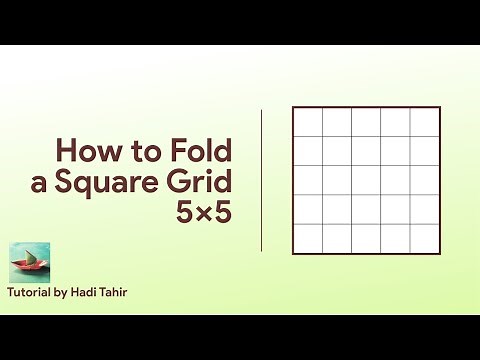 Tutorial Grid 5×5 (5-Division Square Grid)