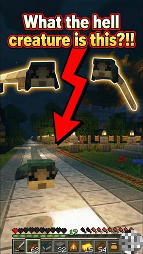 🐶I found the MOST CURSED Minecraft creature... Horror Gameplay #minecraft #fyp #tiktok #mods#scary