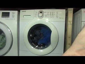 Review of this early made Samsung WF0602 washing machine