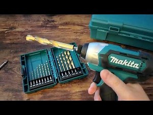Makita Titanium Drill Bit Set Unboxing