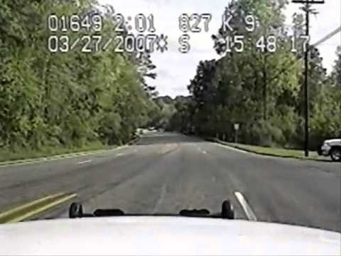 Insane Truck Driver Crashes Headlong into Police Car and is Killed