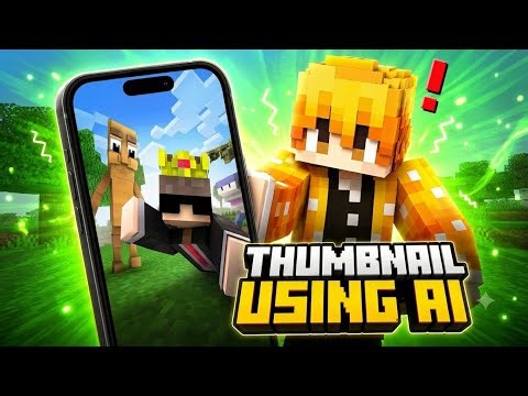 🔥 Free AI Minecraft Thumbnails That Actually Get Clicks